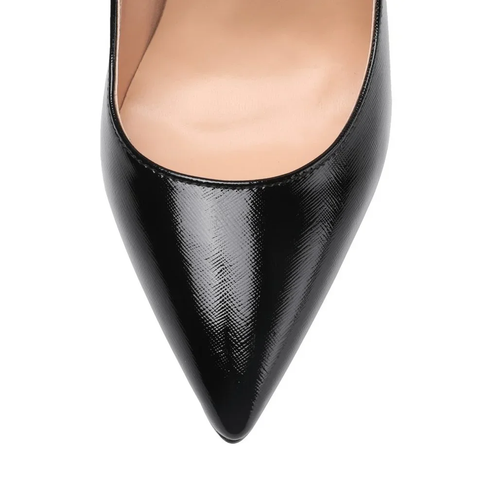 Petit Cadeau Leona - Classic and Sexy Slip on Pumps with 5" High Heels. NEW! - Picture 5 of 8